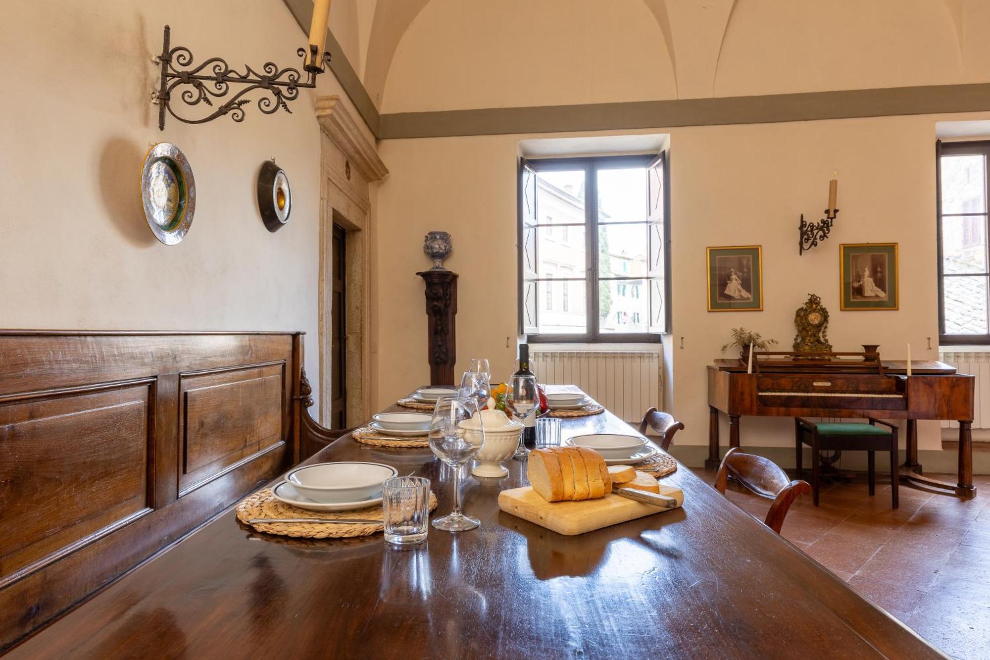 Palazzo Costanti - A 8 Minuti Dalle Terme Apartment San Quirico dʼOrcia Exterior foto